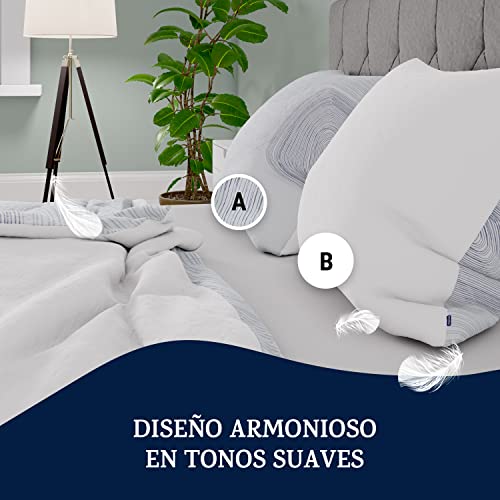 Imagen set ropa de cama microfibra oeko-tex 140x200 cm