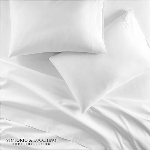 Imagen sabanas de hosteleria victorio lucchino para cama 90cm - algodonpoliester blanco