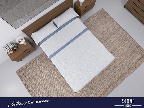 Imagen juego de sabanas estampadas somnihome modelo lia para cama 90