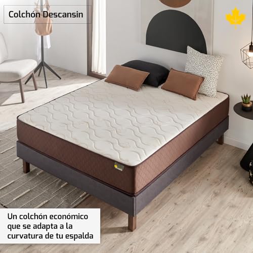 Imagen experimenta el lujo de descansin colchon 150x190 premium firmeza para tu espalda 30 noches de prueba anti alergico y antiacaros individual o matrimonial