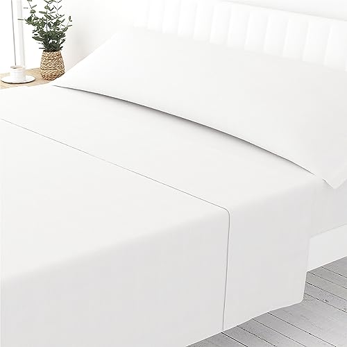 Imagen sabanas de hosteleria victorio lucchino para cama 90cm - algodonpoliester blanco