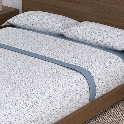 Imagen juego de sabanas estampadas somnihome modelo lia para cama 90