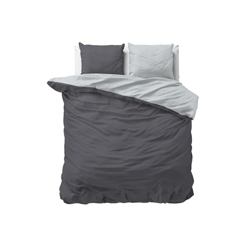 Imagen conjunto de cama bicolor 100 algodon suavidad y estilo en tu descanso